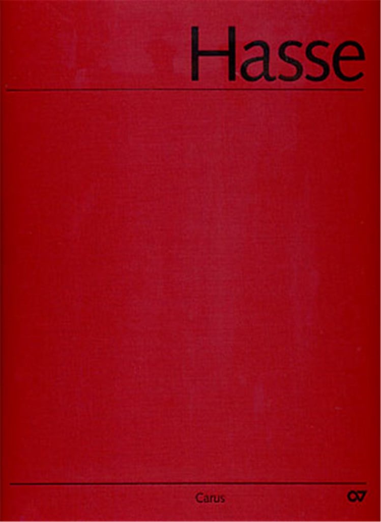 Litaneien und Tantum ergo. Hasse-Werkausgabe IV/2